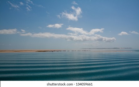 A Serene Scene In The Bazaruto Archipelago Of Mozambique