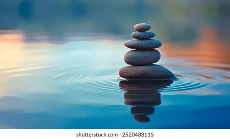 Serene Zen Stones for Meditation and Balance - Powered by Shutterstock