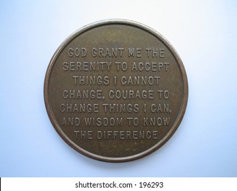 Serenity Prayer Pocket Coin