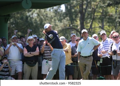 Sergio Garcia At Augusta Masters Of Golf 2006, Georgia