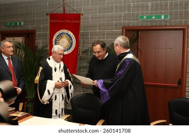 Sergio Marchionne Receives Honorary Degree In Economics From The University Of Cassino, October 5, 2007