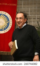 Sergio Marchionne Receives Honorary Degree In Economics From The University Of Cassino, October 5, 2007