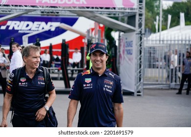 Sergio Perez (MEX) Redbull Racing RB18

During FORMULA 1 PIRELLI GRAN PREMIO D’ITALIA 2022, Monza, ITALY