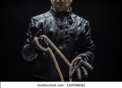 Serial Killer With Rope / Heloween Concept 