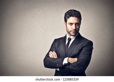 Serious Businessman