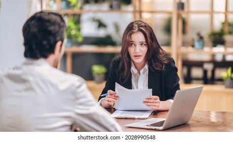 Serious Female Lawyer Meeting Customer Legal Stock Photo 2028990548 