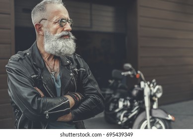 men biker