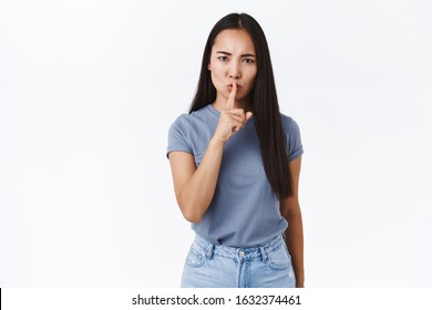 Bored Indifferent Asian Teenage Girl Unwilling Stock Photo 1504334273 ...