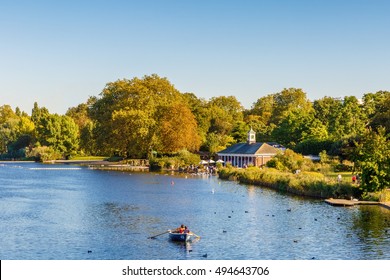 Serpentine Lake In Hyde Park, London