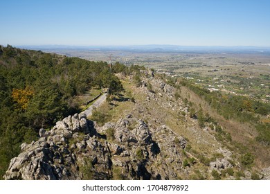 Serra De Sao Mamede Mountains In Castelo De Vide, Portugal