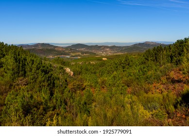 Serra De Sao Mamede Mountains , With Apartadura Dam