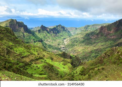 Serra Malagueta Mountains In Santiago Island Cape Verde - Cabo Verde