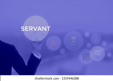 SERVANT - technology and business concept