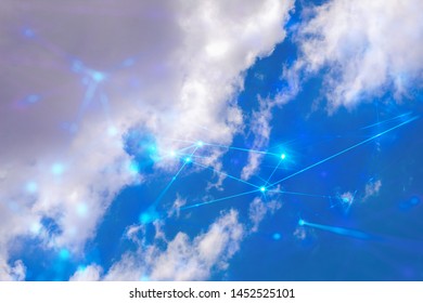 server online, digital cloud storage social network, sky backround, futuristic technology, data deep learning, binary ai robotic system, hacker security privacy