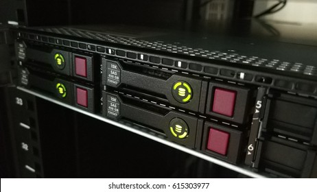 Server rack in cabinet - Powered by Shutterstock - Get 15% off with code: PIKWIZARD15