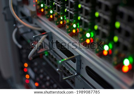 Server RIG on Data Center Electronic Equipment