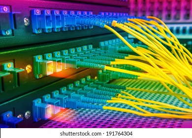 servers and hardwares in an internet data center - Shutterstock ID 191764304