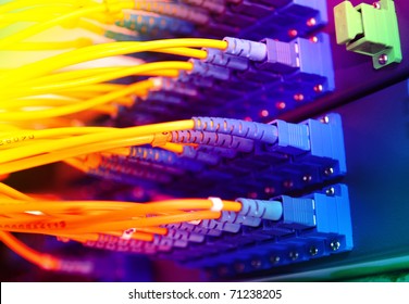 servers and hardwares in an internet data center