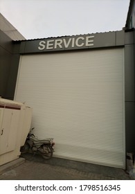 Service Area At A Car Dealership - Karachi Pakistan - Aug 2020