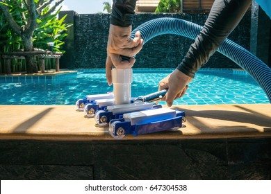 Service and maintenance of the pool.