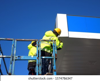  Service Station Gas Canopy Installation 