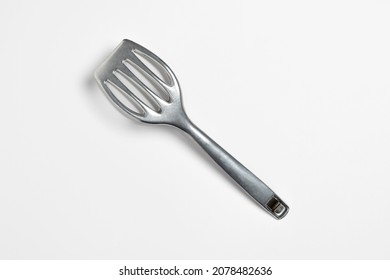 Serving Kitchen Cooking Tongs Isolated On A White Background.High Resolution Photo.Mock Up