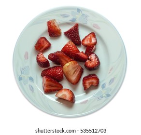 Serving up a plate of healthy strawberries