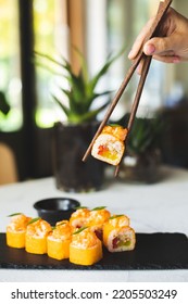  Serving Of Sushi. Asian Food. Food Photography