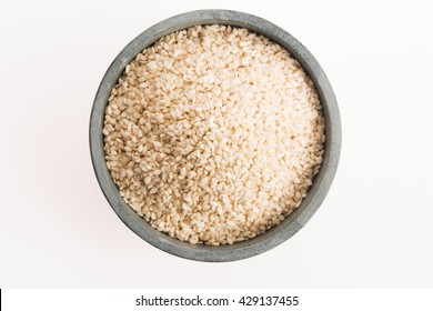 Sesame Seeds Isolated On White Background