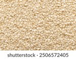 Sesame seeds Sesamum indicum, macro. Sesame seeds background