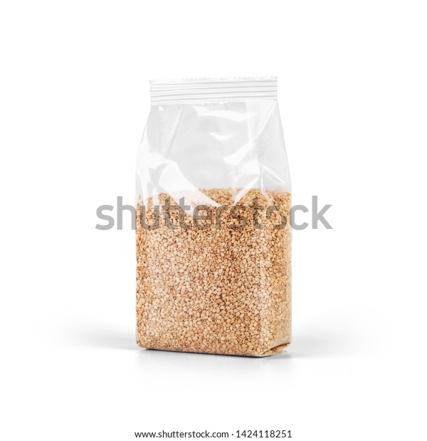 Download Sesame Seeds Transparent Plastic Bag Isolated Food And Drink Stock Image 1424118251 Yellowimages Mockups