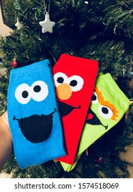 Sesame Street Characters Socks. Gift Socks.