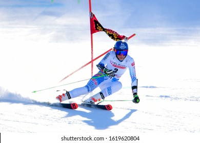 Sestriere, Italy, January 18 2020 Vlhova Petra (svk) 1th Classified During SKI World Cup - Giant Slalom Women Ski