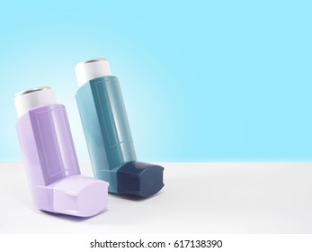 Set Asthma Inhalers Asthmacopd Patients On Stock Photo 617138390 ...