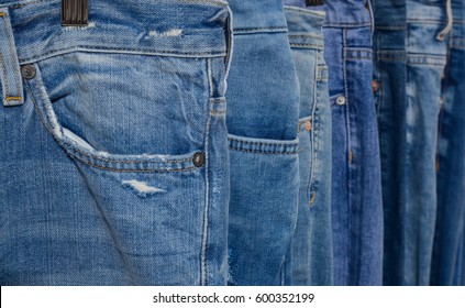 Back Pocket Jeans Dramatic Lighting Setup Stock Photo (Edit Now) 643712137