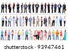 business people white background