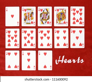 Set of Cards...All the Hearts!