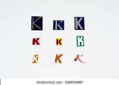 Set Collection Colorful Newspaper Cut Out Stock Photo 1068354887 ...