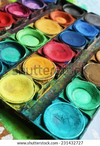 watercolour box