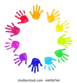 13,797 Child handprint Images, Stock Photos & Vectors | Shutterstock