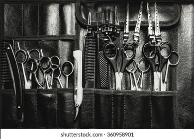 A set of cutting tools for cutting barber beard salon