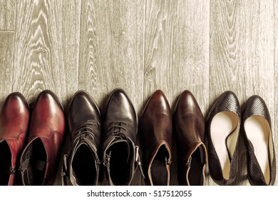 Set Of Different Shoes