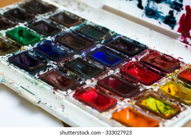 Set Drawing Tools Top View Stock Photo 333027923 | Shutterstock