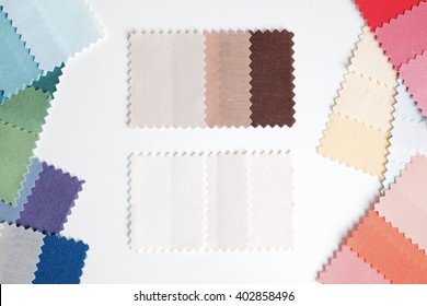 Set Fabric Swatch Samples Texture Stock Photo 402858496 | Shutterstock