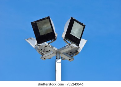 post mounted flood light