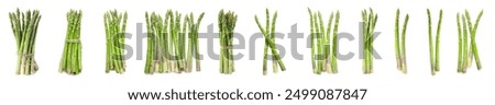 Image, Stock Photo Asparagus spears