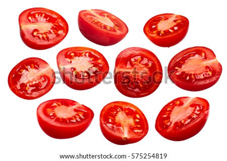 Similar – Image, Stock Photo Small tomatoes halved