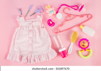 pink baby stuff