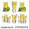 drink shot isolated