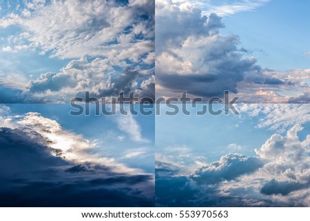 Similar – Image, Stock Photo Heavy cloud Sky Clouds